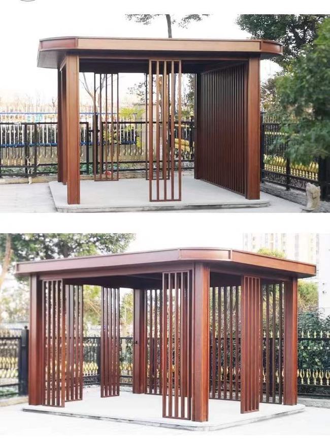 院子里建凉亭怕蚊子入侵，来看看新的移动阳光房吧