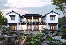 二层双拼别墅,占地适中空间利用率高,简直为兄弟量身定做-珍墅网