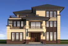 带露台的110平三层欧式小别墅,5室3厅,建一栋生活温馨舒适-珍墅网