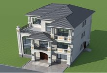 11*14三层欧式别墅,6卧2厅+休闲茶室+L型露台,不建一栋实在可惜了-珍墅网
