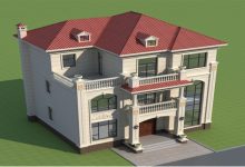 占地152平三层欧式别墅,带挑空客厅+茶室,小面宽堪比豪宅风范-珍墅网