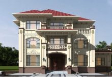 45万建三层别墅,简欧装修还带健身房,休闲养老好惬意-珍墅网