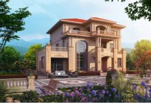 239平三层简欧别墅这样建,娱乐室+书房+大露台,建一栋打造高品质生活!-珍墅网