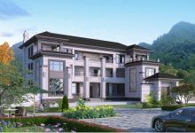 234平三层新中式别墅,布局实用,内含茶室、健身房、KTV和露台-珍墅网