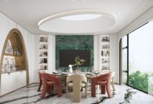 联排别墅装修的开放式厨房设计有什么特点？-珍墅网